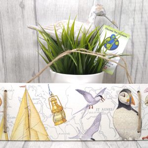 Puffin Hanging Wooden Sign